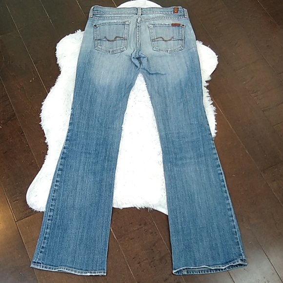 7 For All Mankind | Denim Blue Jeans - Picture 7 of 8